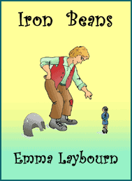 the free ebook Iron Beans about school dinners, a giant and a beanstalk