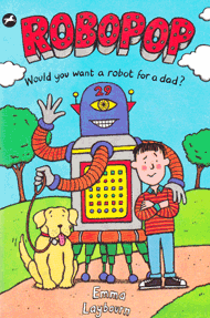 the cover of the children's book Robopop by Emma Laybourn